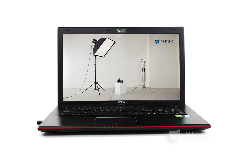 Zdjęcie produktowe laptopa