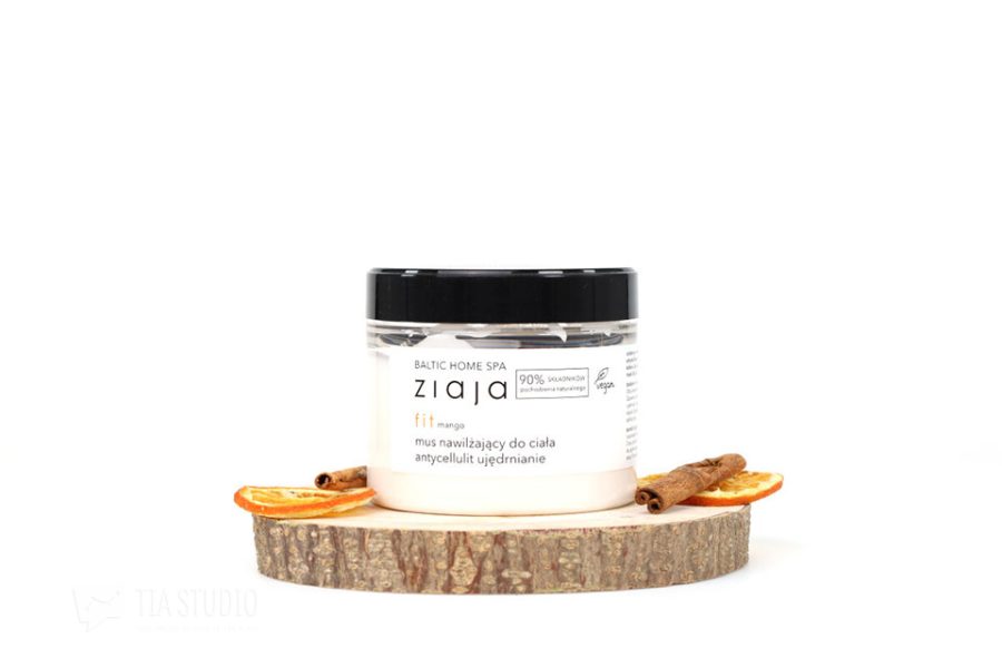 Zdjęcie produktowe - Zdjęcie packshot - Kosmetyki - Mus do ciała Ziaja