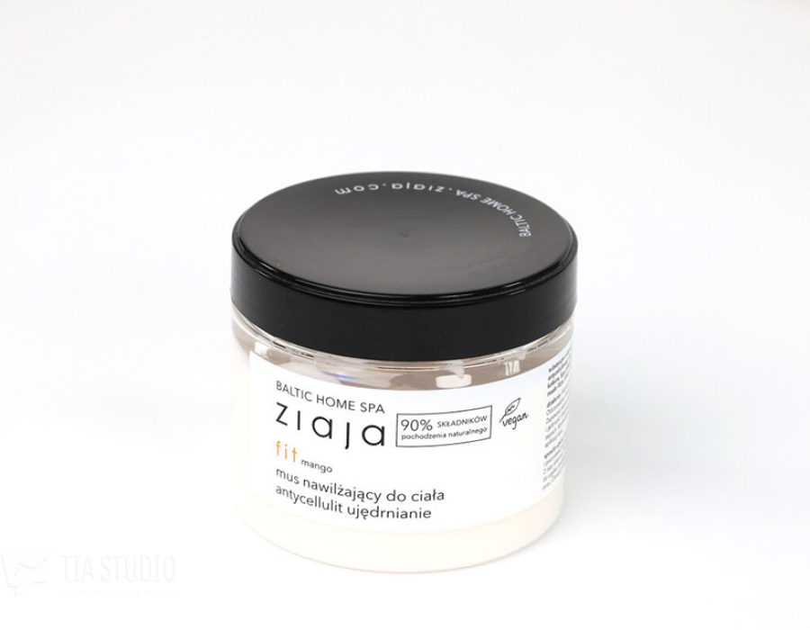 Fotografia produktowa - Zdjęcie packshot - Kosmetyki - Mus do ciała Ziaja